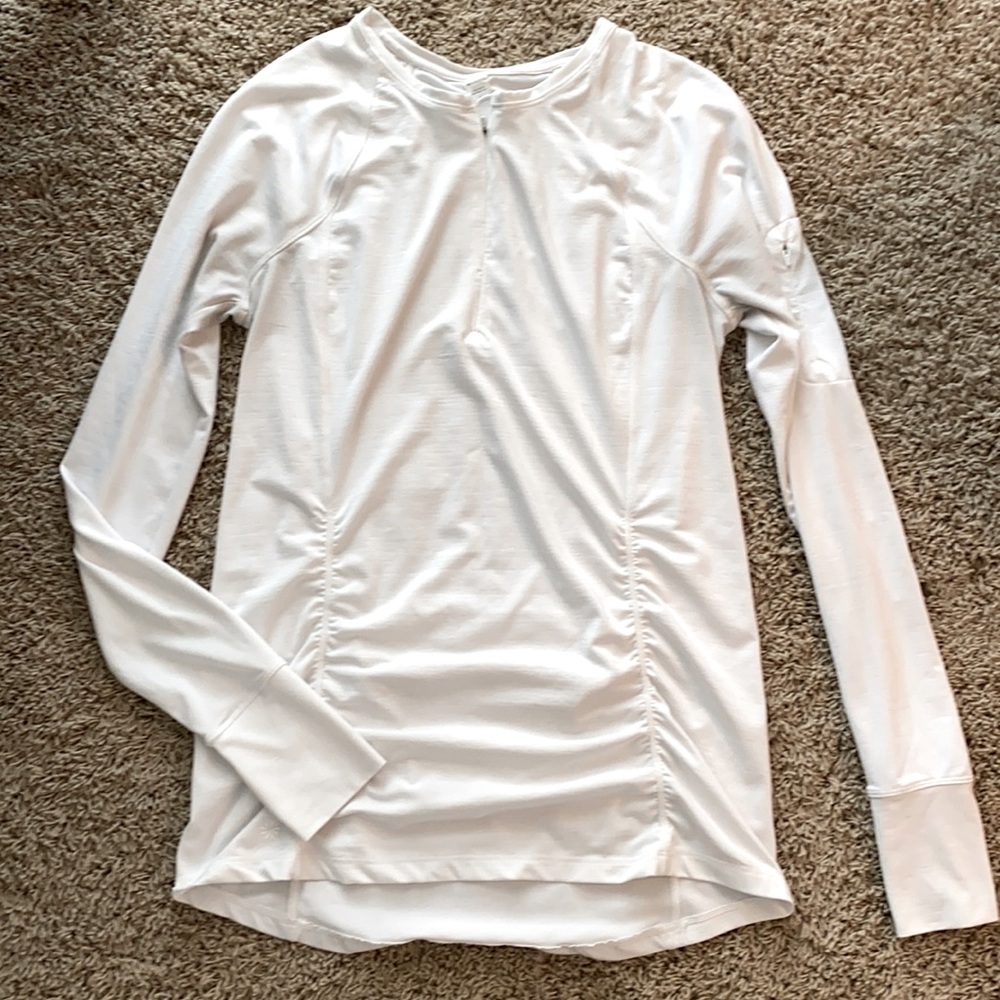 Athleta Quarter Zip Long Sleeve Shirt